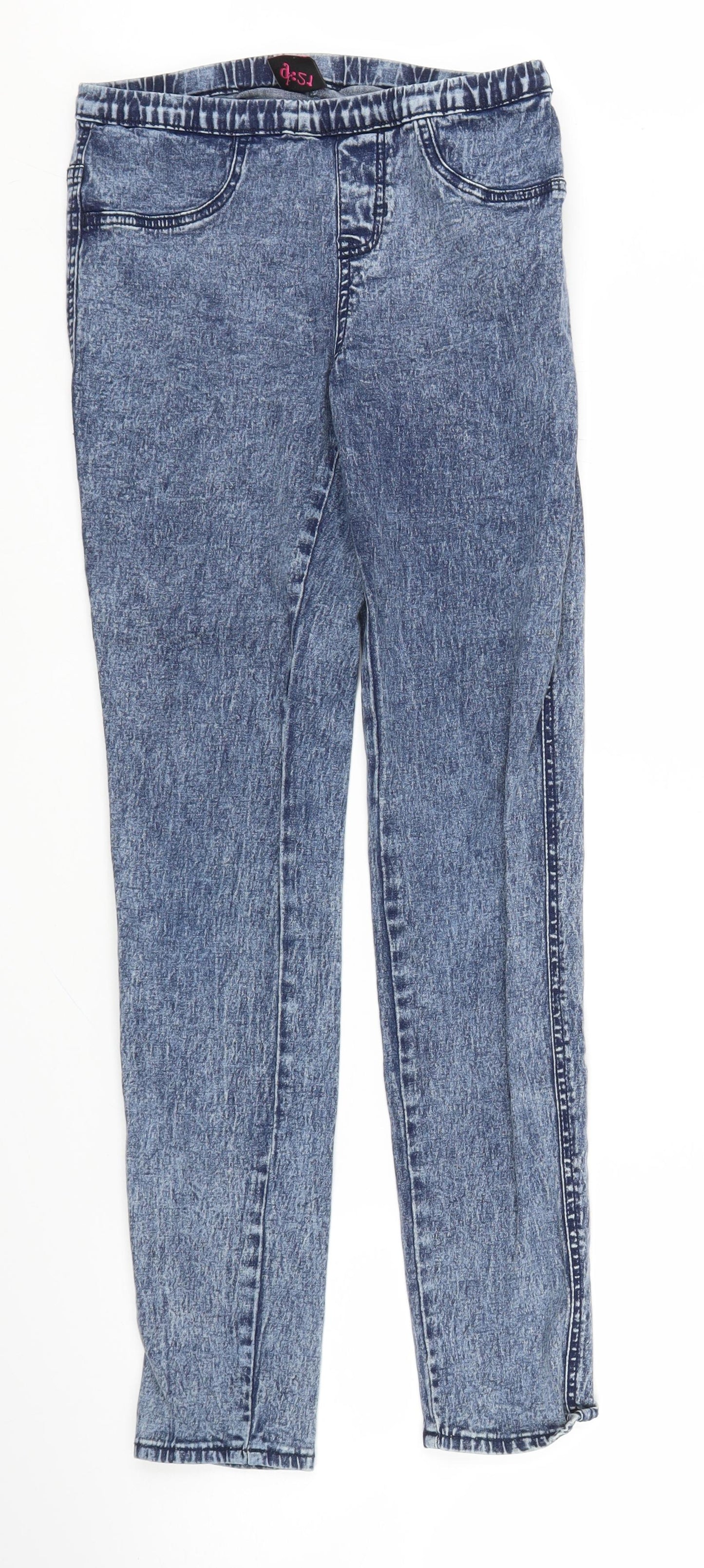 George Womens Blue  Denim Jegging Jeans Size 10 L27 in