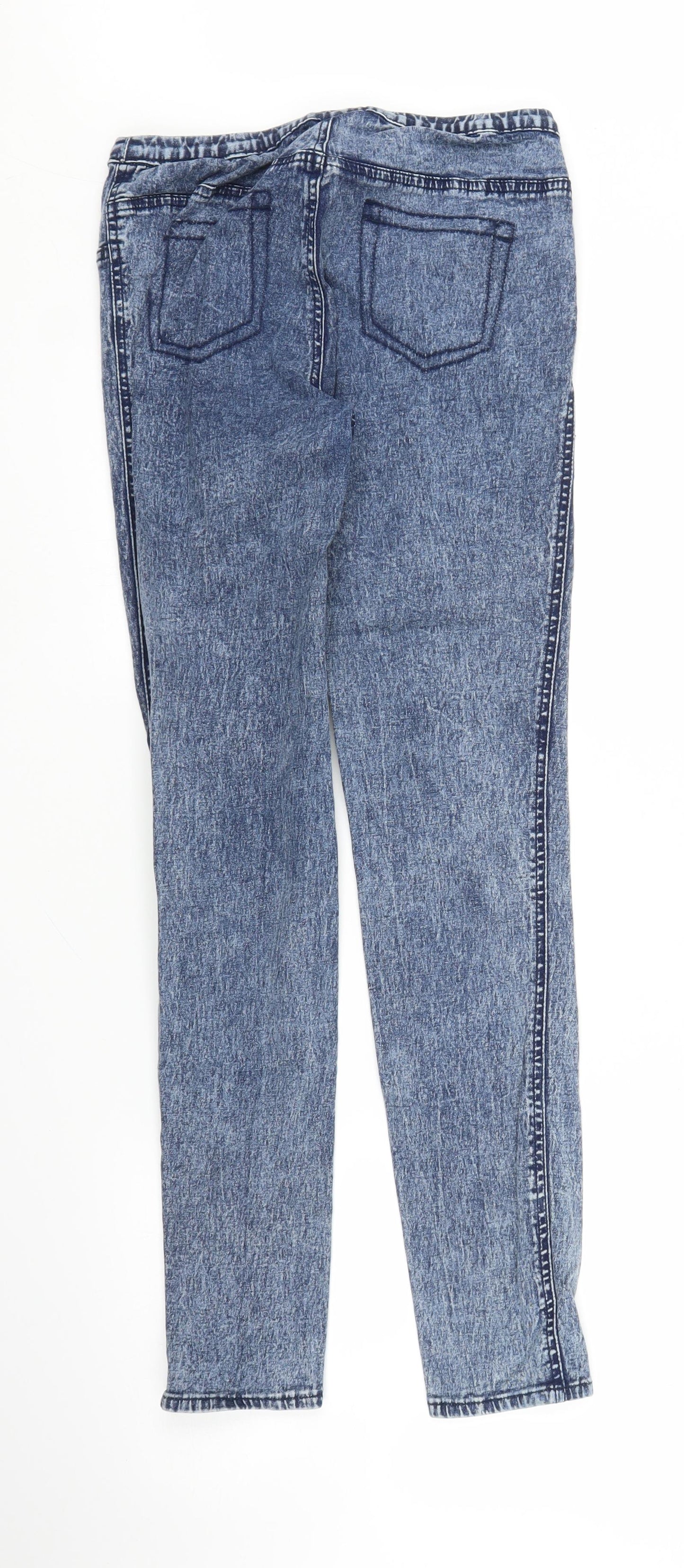 George Womens Blue  Denim Jegging Jeans Size 10 L27 in