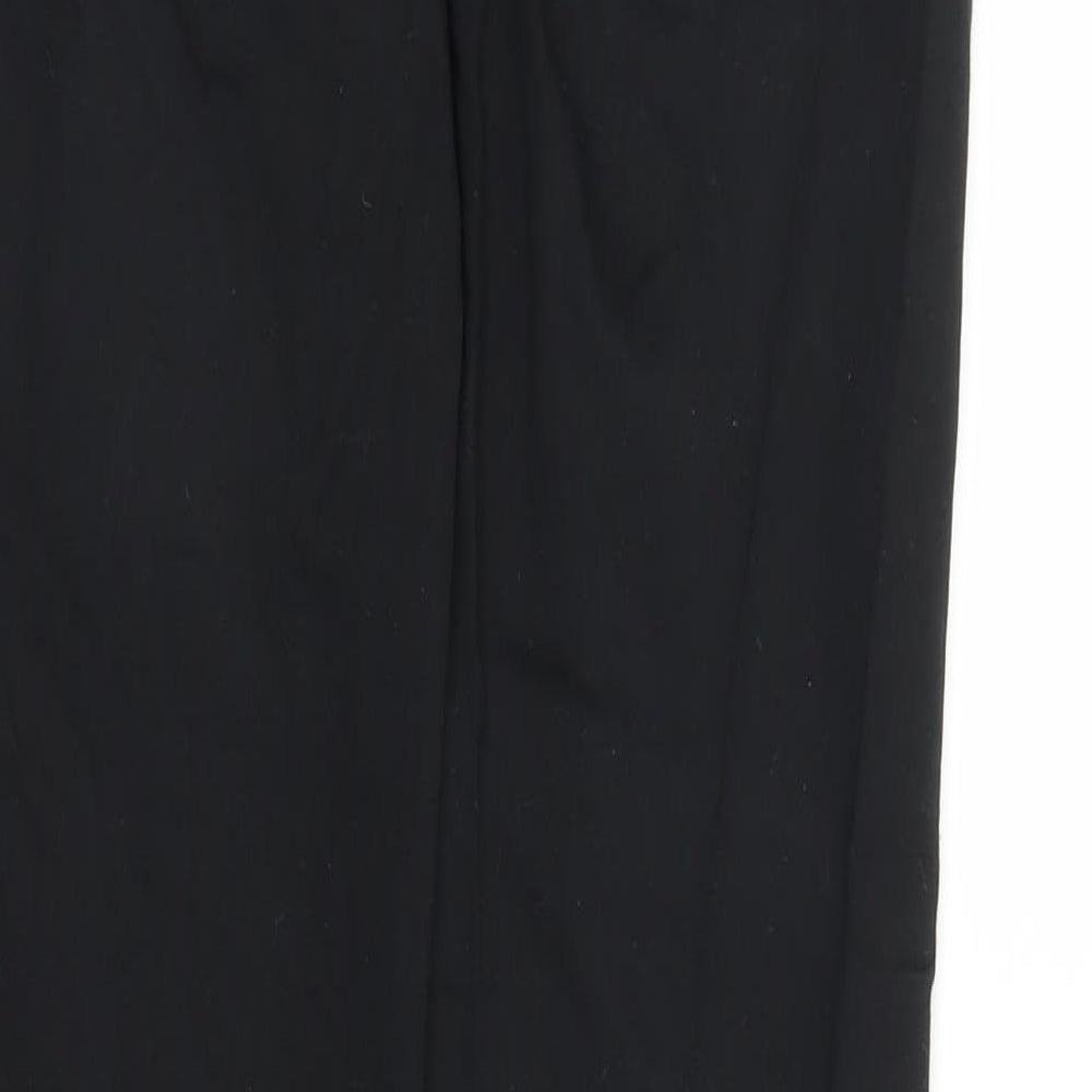 Warehouse Womens Black   Capri Trousers Size 10 L28 in