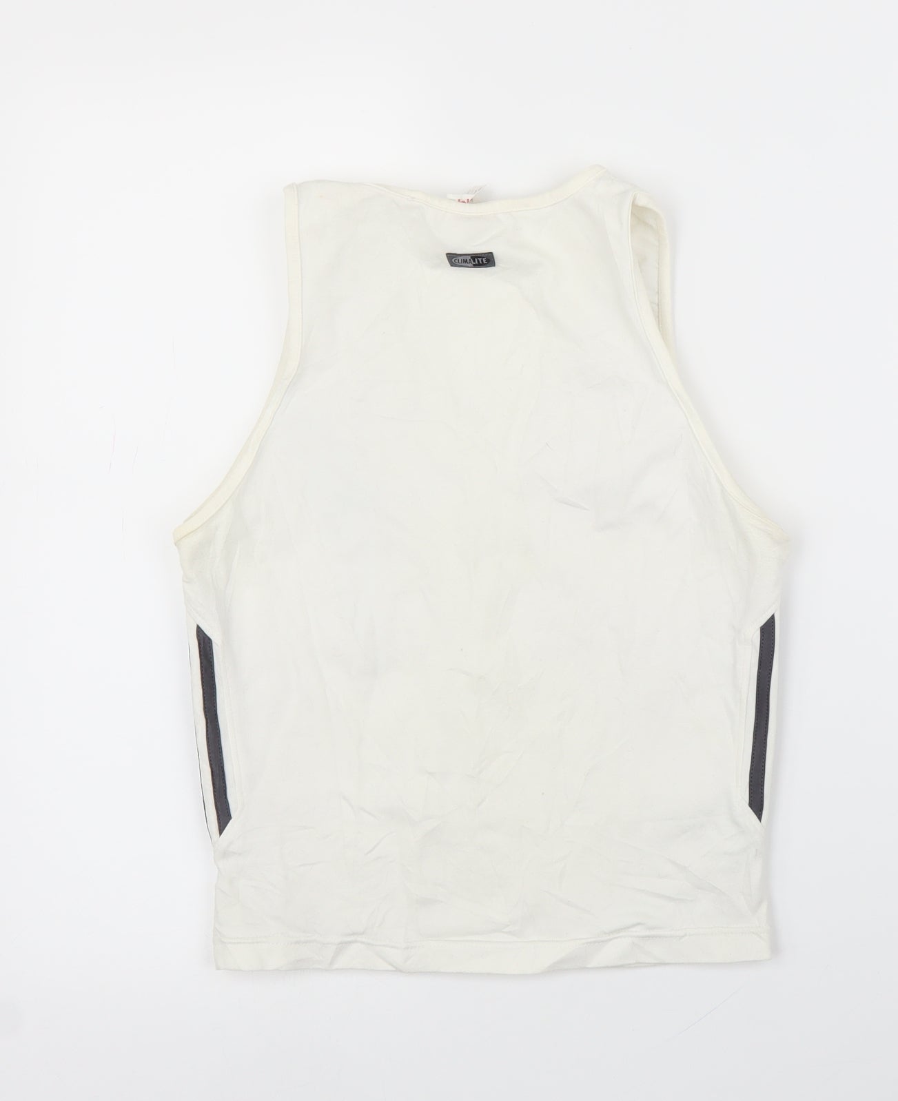 adidas Womens White   Basic Tank Size 14