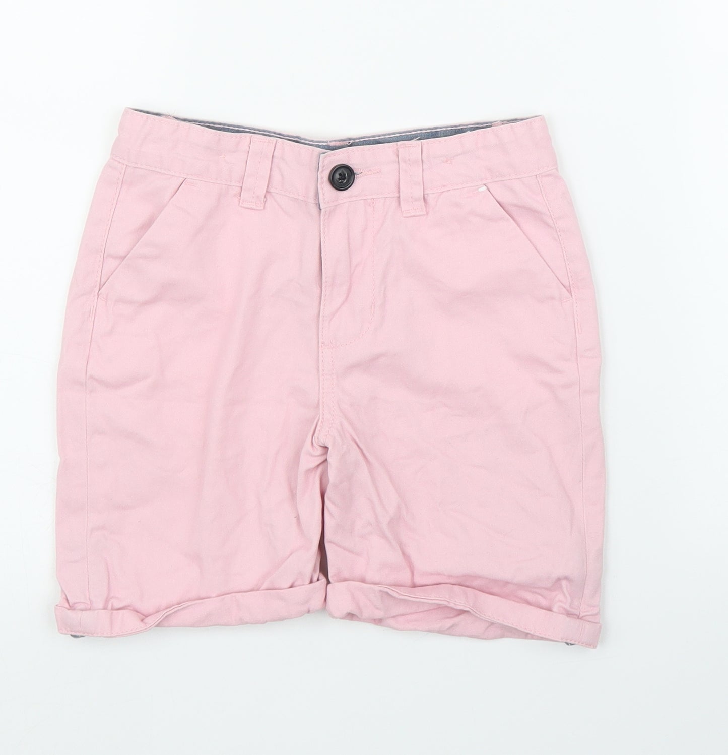 Primark Girls Pink   Chino Shorts Size 8-9 Years