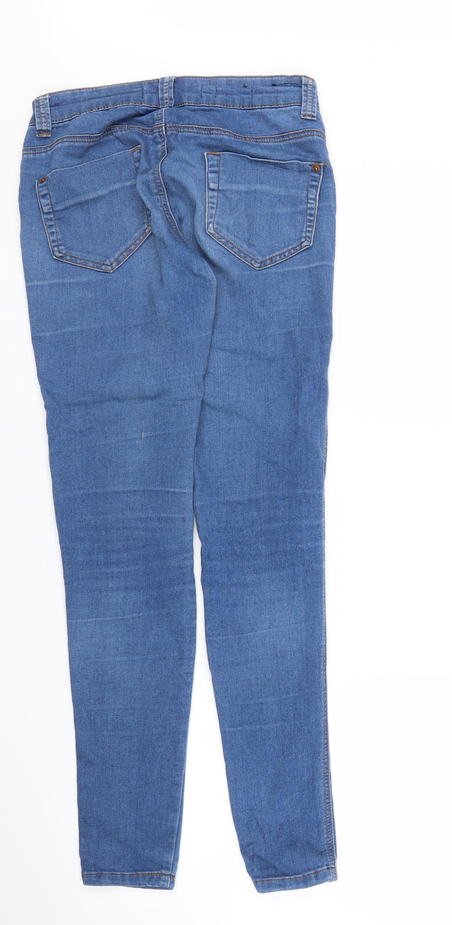 Yes Yes Womens Blue  Denim Jegging Jeans Size 8 L27 in