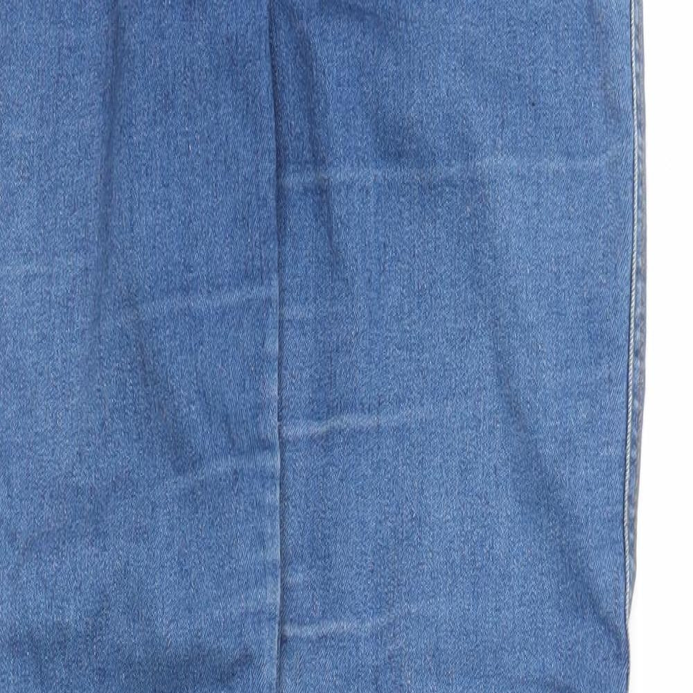 Yes Yes Womens Blue  Denim Jegging Jeans Size 8 L27 in