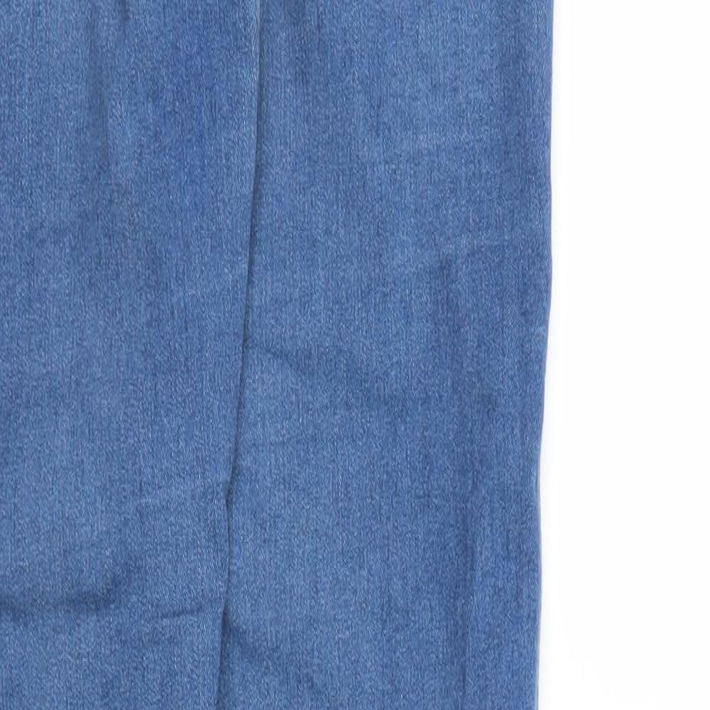 Yes Yes Womens Blue  Denim Jegging Jeans Size 8 L27 in