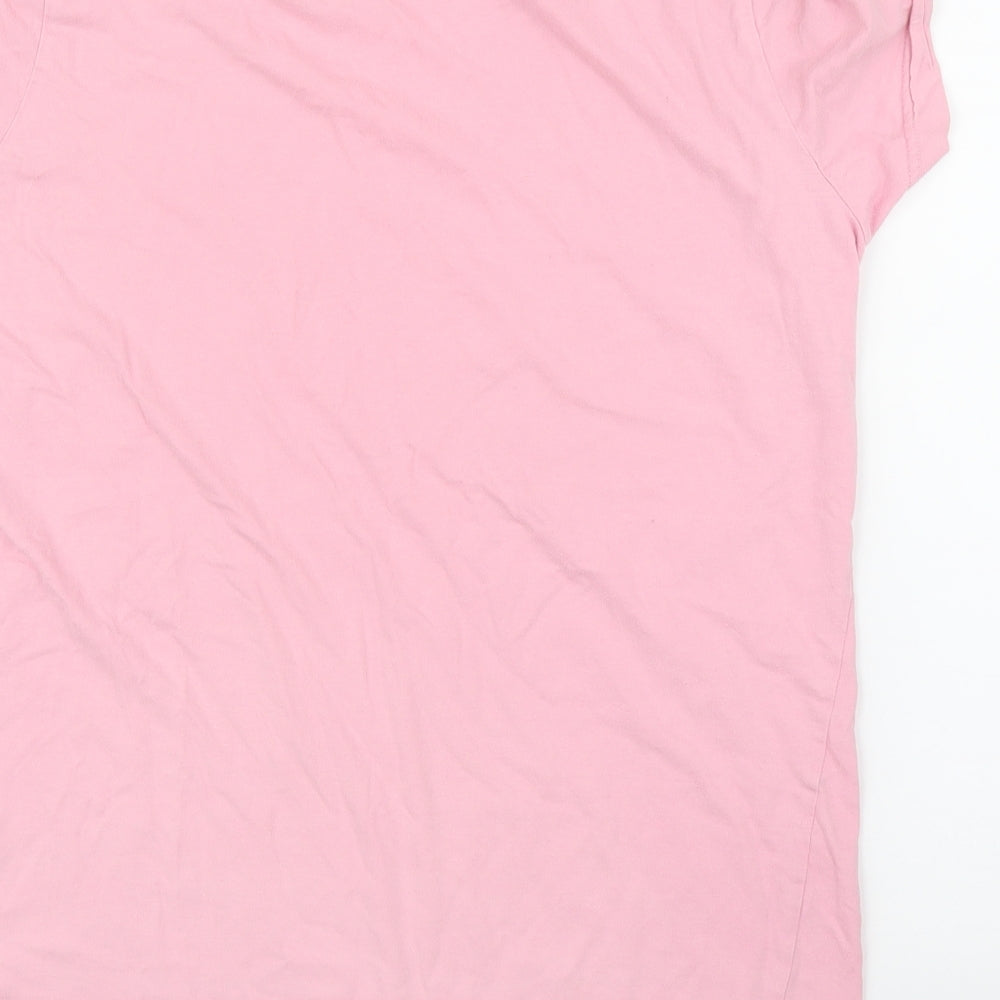 Jack Wills Mens Pink    T-Shirt Size M