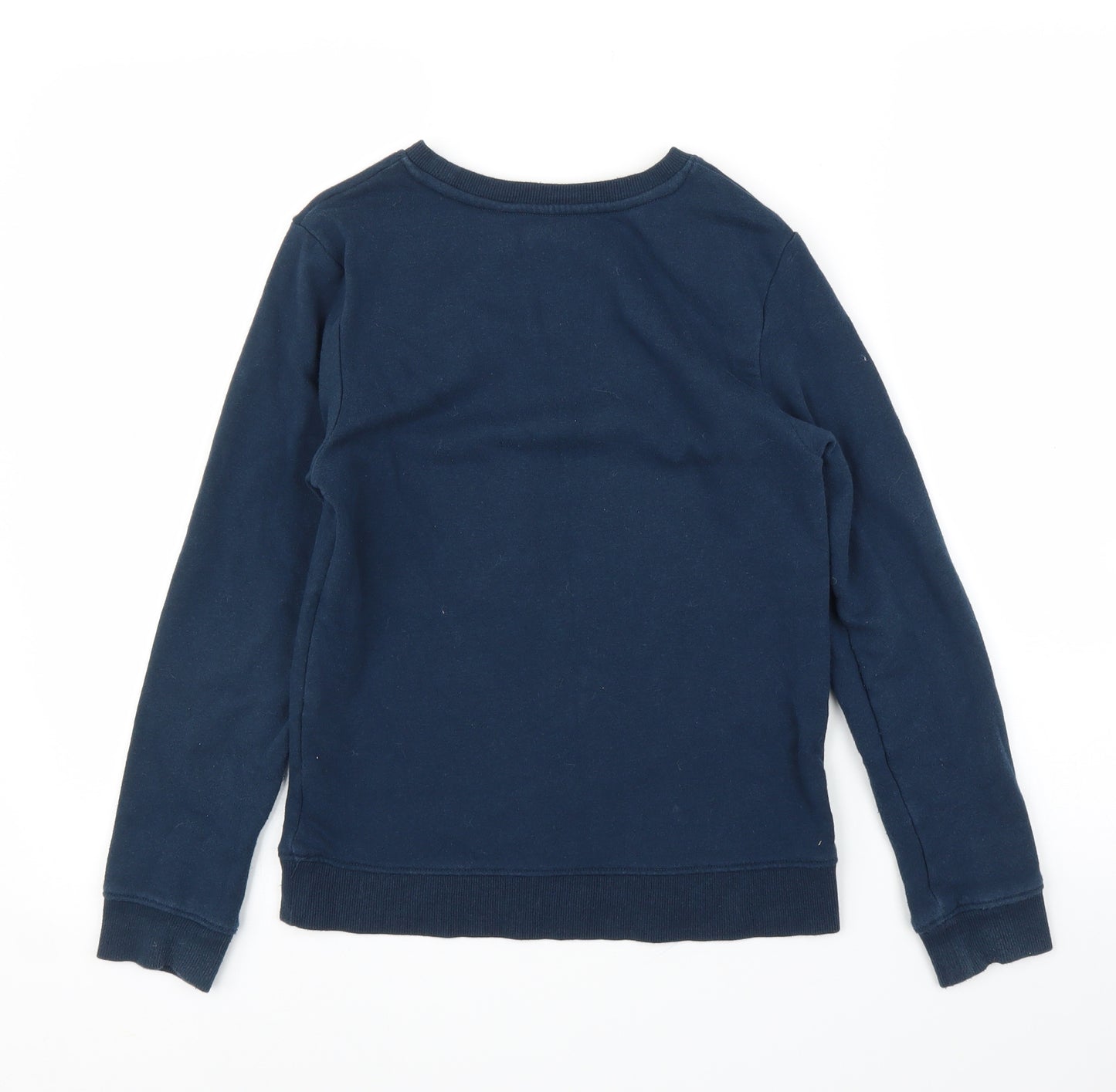 H&M Boys Blue   Pullover Jumper Size 9 Years  - Christmas
