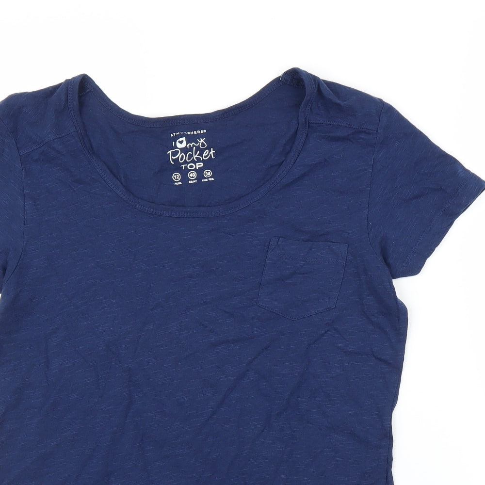Primark Womens Blue   Basic T-Shirt Size 12