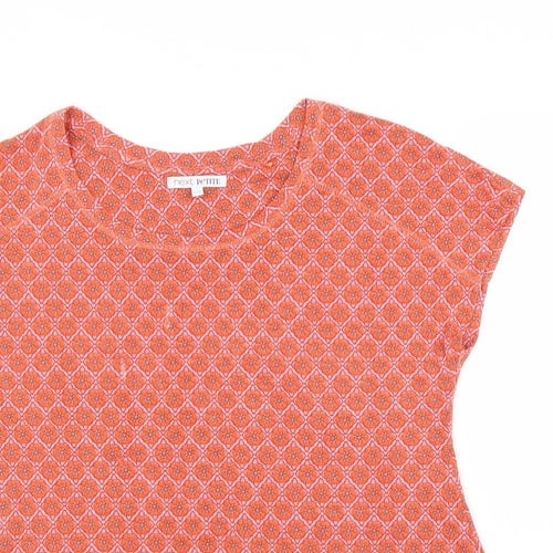 NEXT Womens Pink Floral  Basic Blouse Size 14