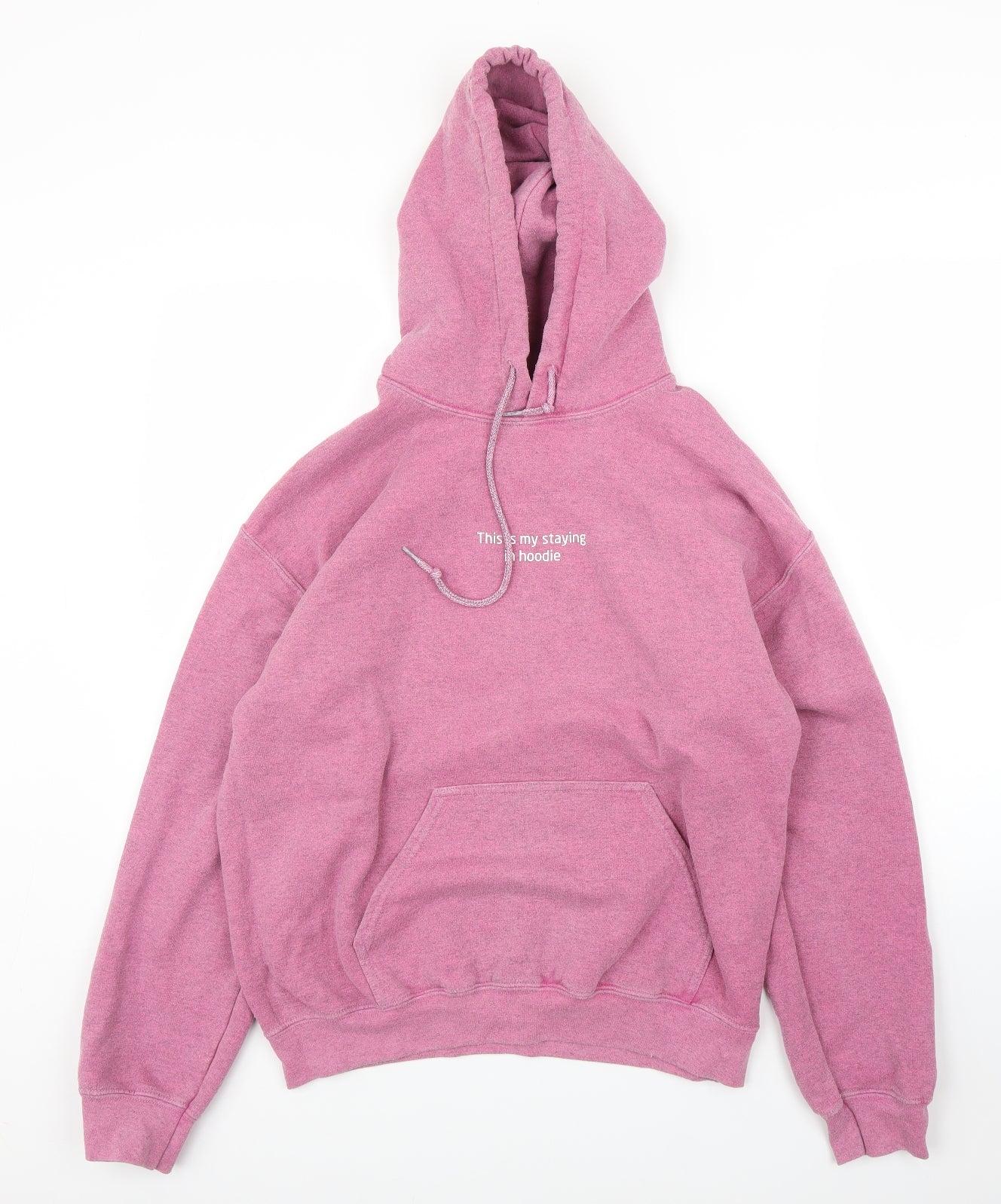 Preworn Womens Pink   Pullover Hoodie Size M