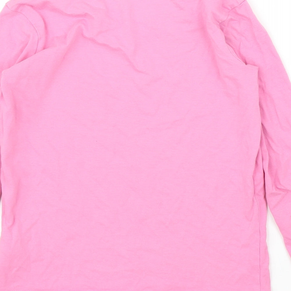 NEXT Womens Pink   Basic T-Shirt Size 8  - Unicorn