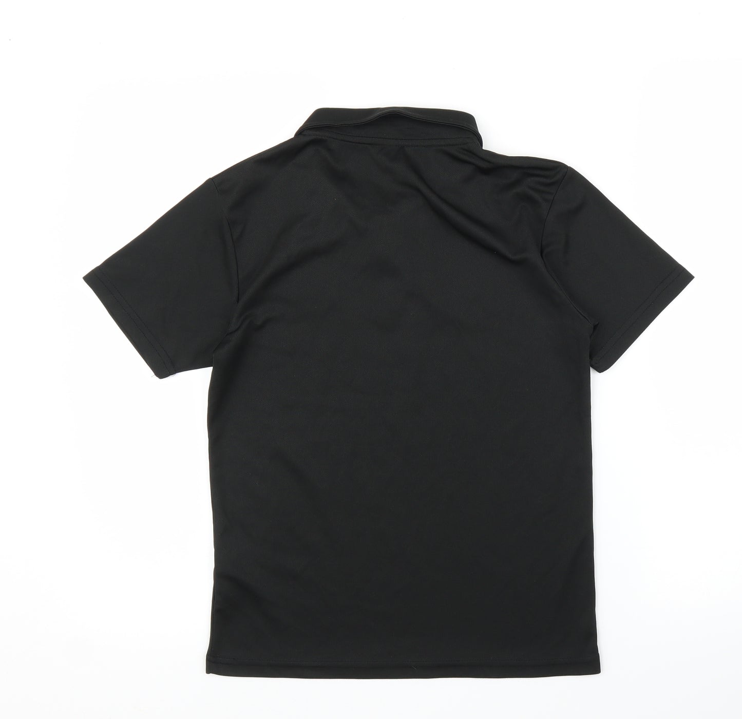 Just Cool Boys Black   Basic T-Shirt Size 10 Years  - Football