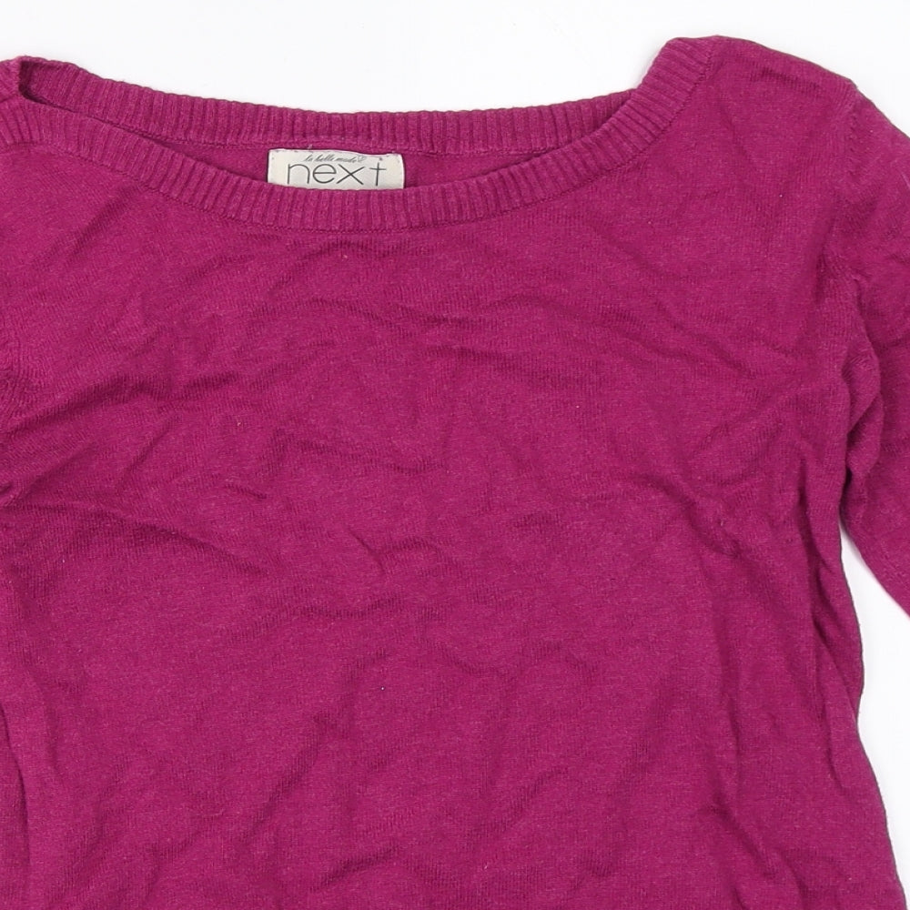 NEXT Womens Purple   Pullover Jumper Size 8