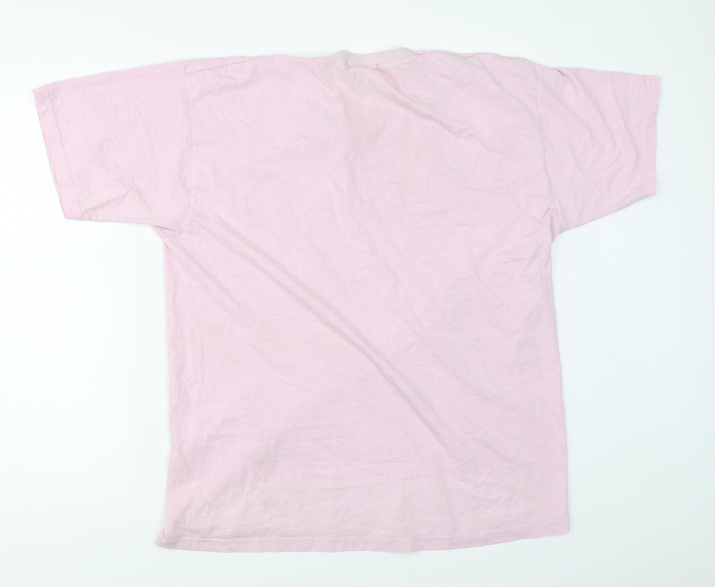 AX Paris Womens Pink   Basic T-Shirt Size M