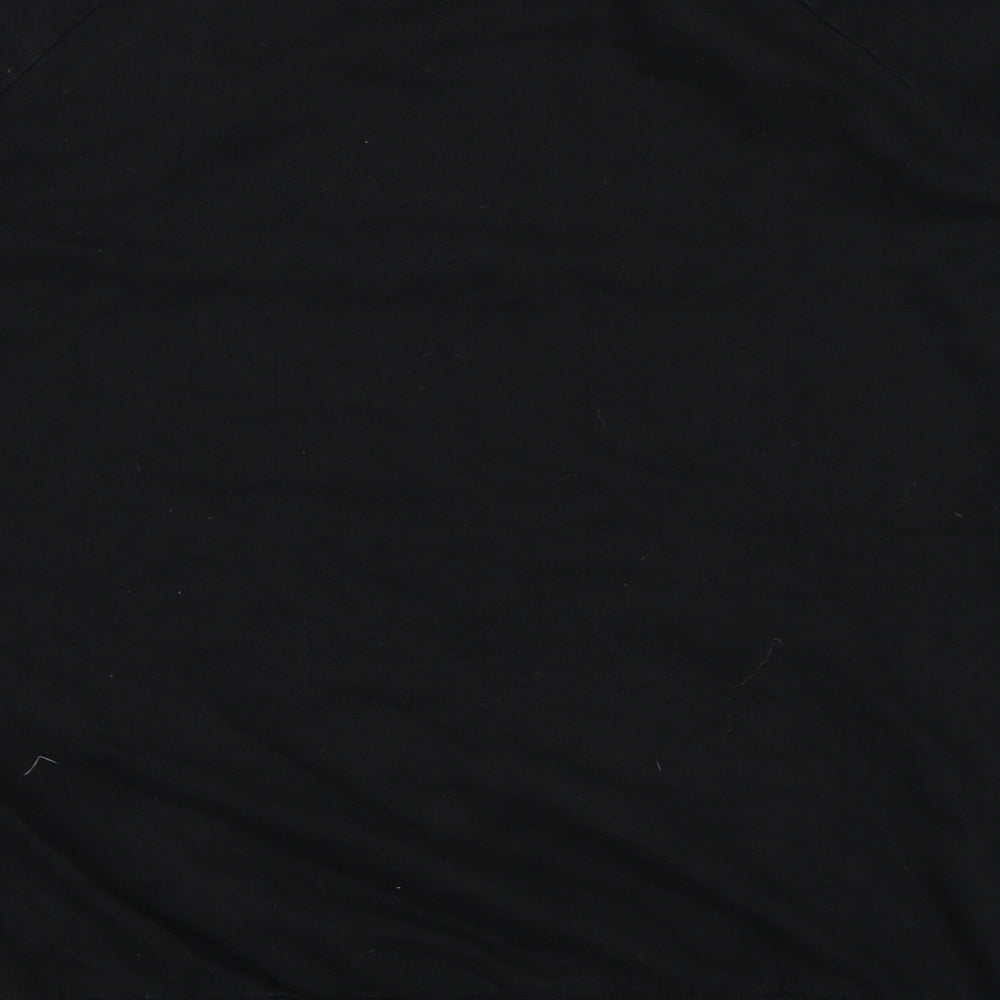 Peacocks Womens Black   Pullover Sweatshirt Size S