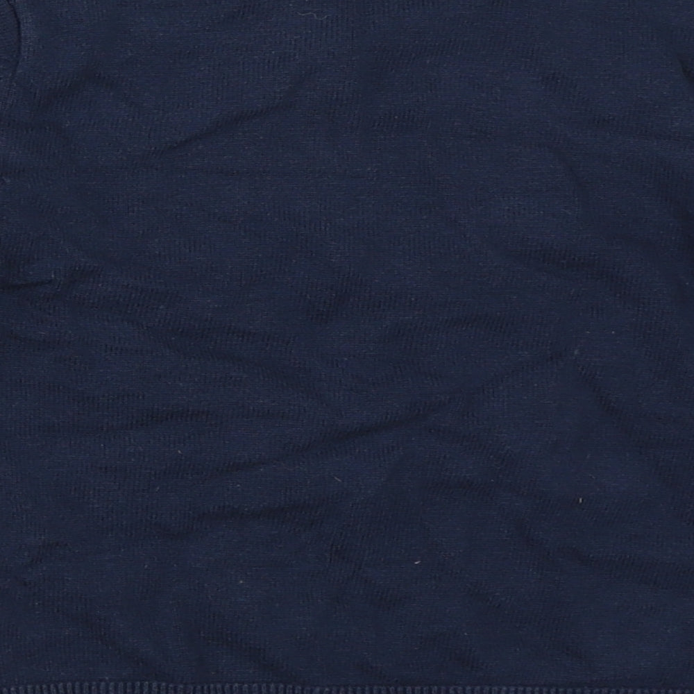 H&M Boys Blue   Pullover Jumper Size 5-6 Years  - Christmas Dinosaur