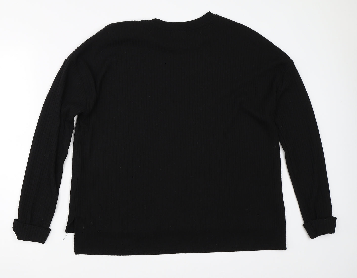 Primark Womens Black   Pullover Jumper Size M