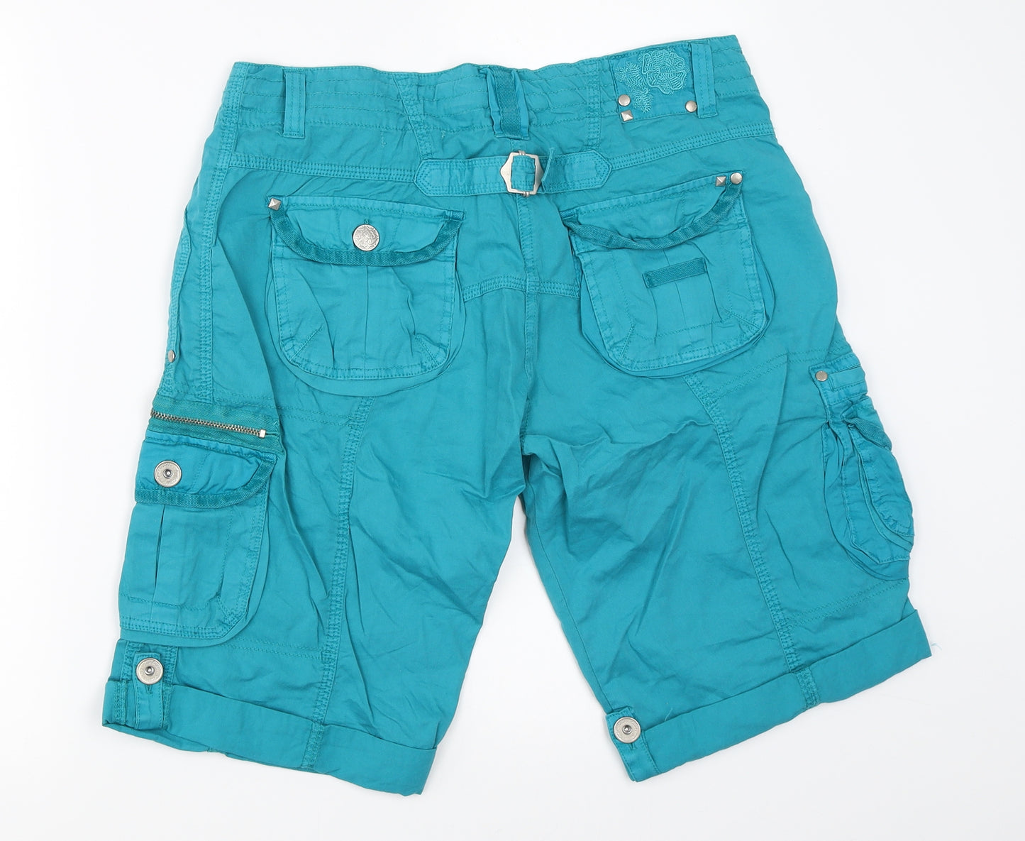 NEXT Womens Blue   Cargo Shorts Size 12
