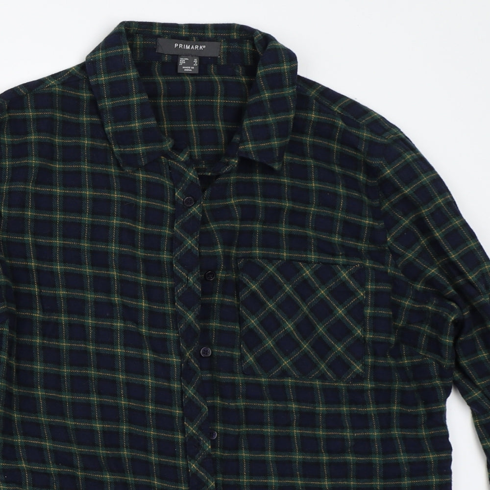 Primark  Womens Green   Basic Button-Up Size 12