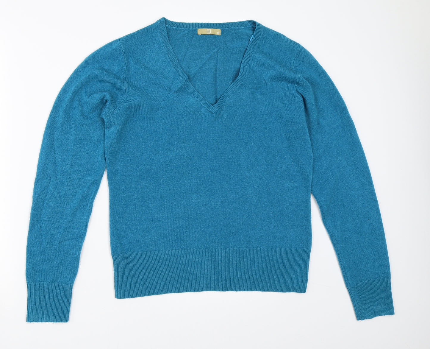 TU Womens Blue   Pullover Jumper Size 12