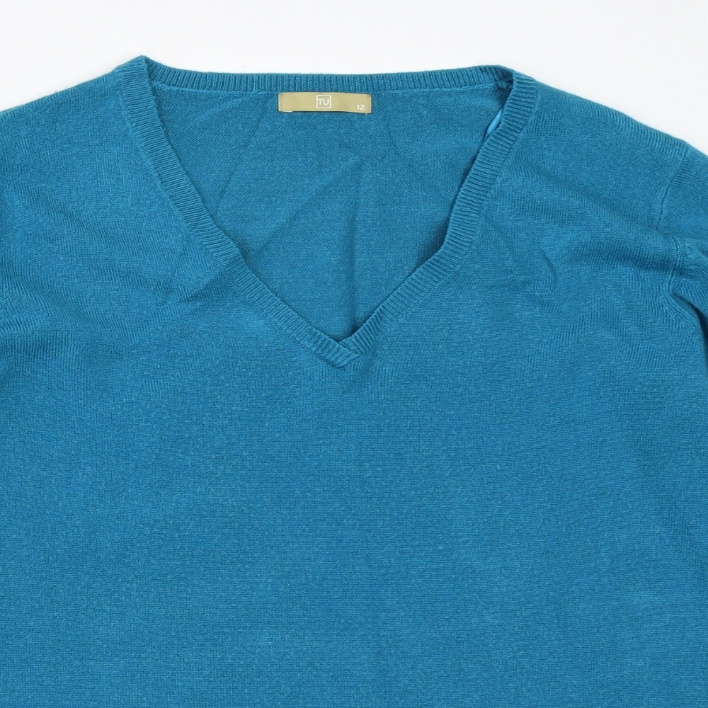 TU Womens Blue   Pullover Jumper Size 12