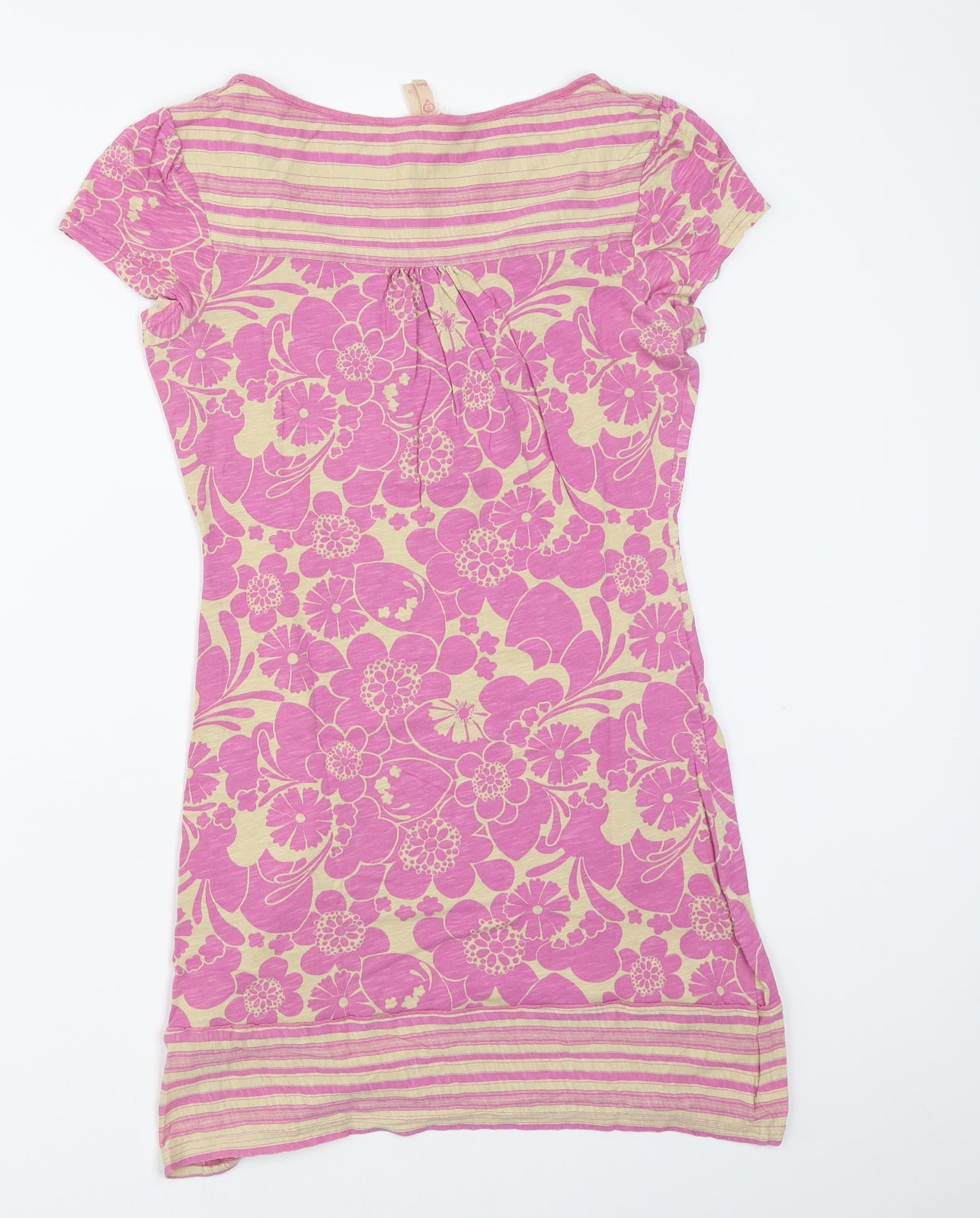 NEXT Womens Pink   Ringer T-Shirt Size 10