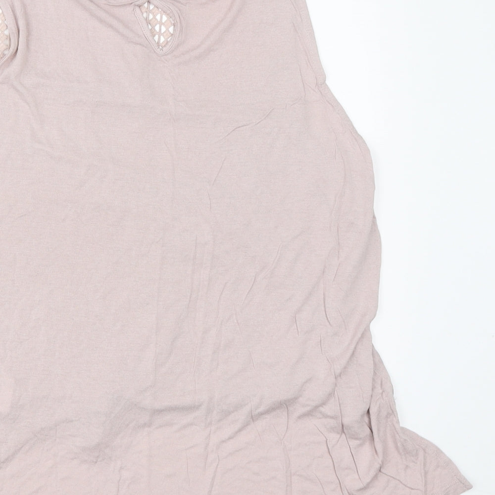 H&M Womens Pink   Basic Tank Size M