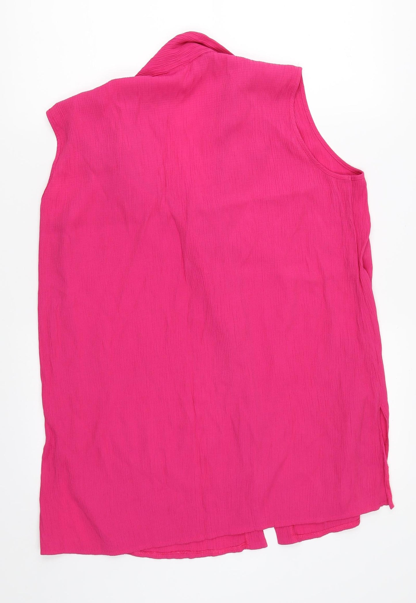 Sara Neal Womens Pink   Basic Button-Up Size 18