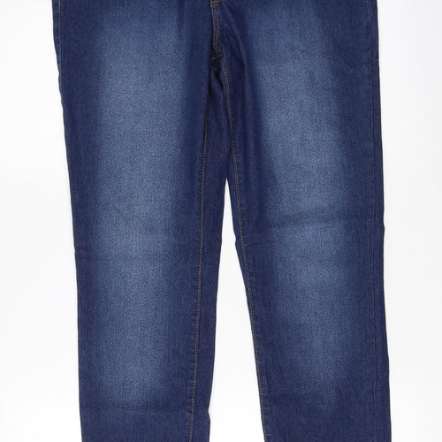 Zara Womens Blue  Denim Skinny Jeans Size 44 L30 in
