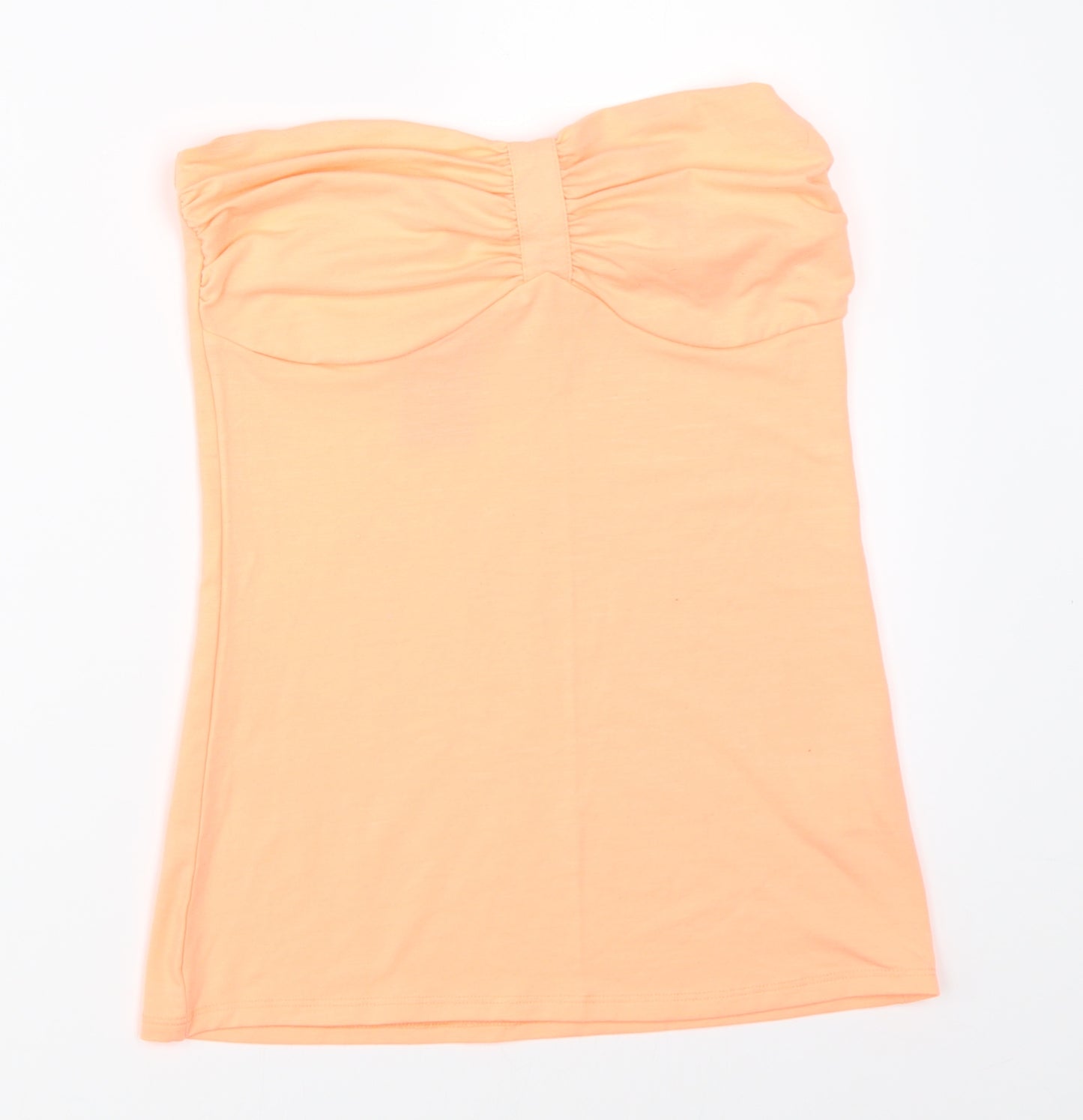 Jane Norman Womens Orange   Basic T-Shirt Size 14
