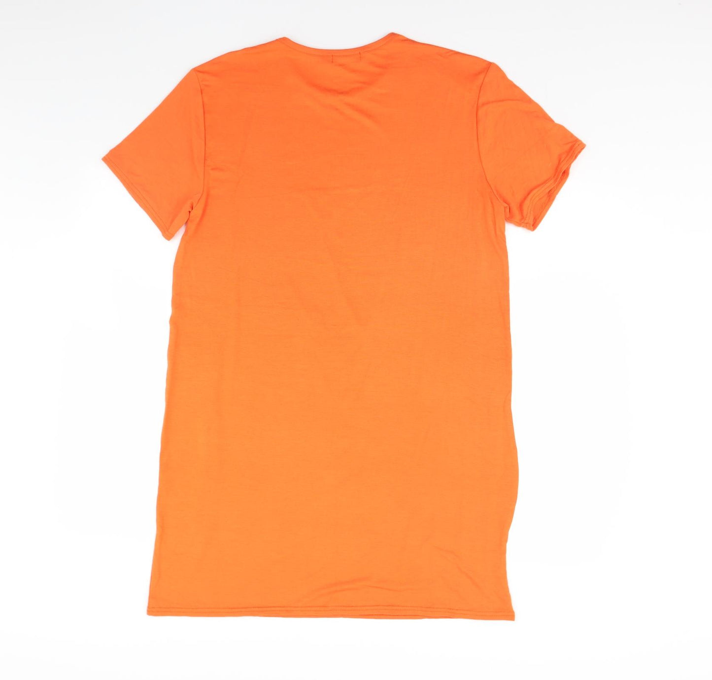 pretty little thing Womens Orange   T-Shirt Dress  Size 14