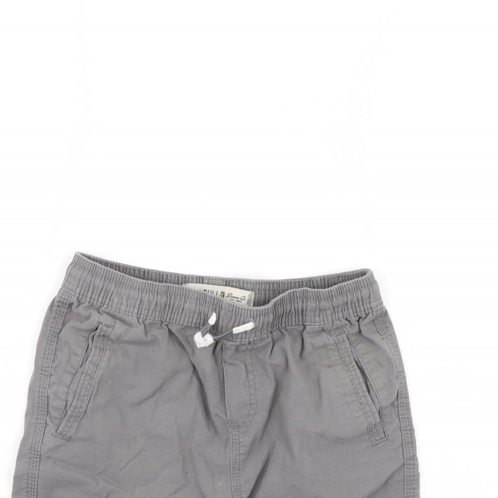 Denim & Co. Boys Grey   Cargo Shorts Size 10 Years