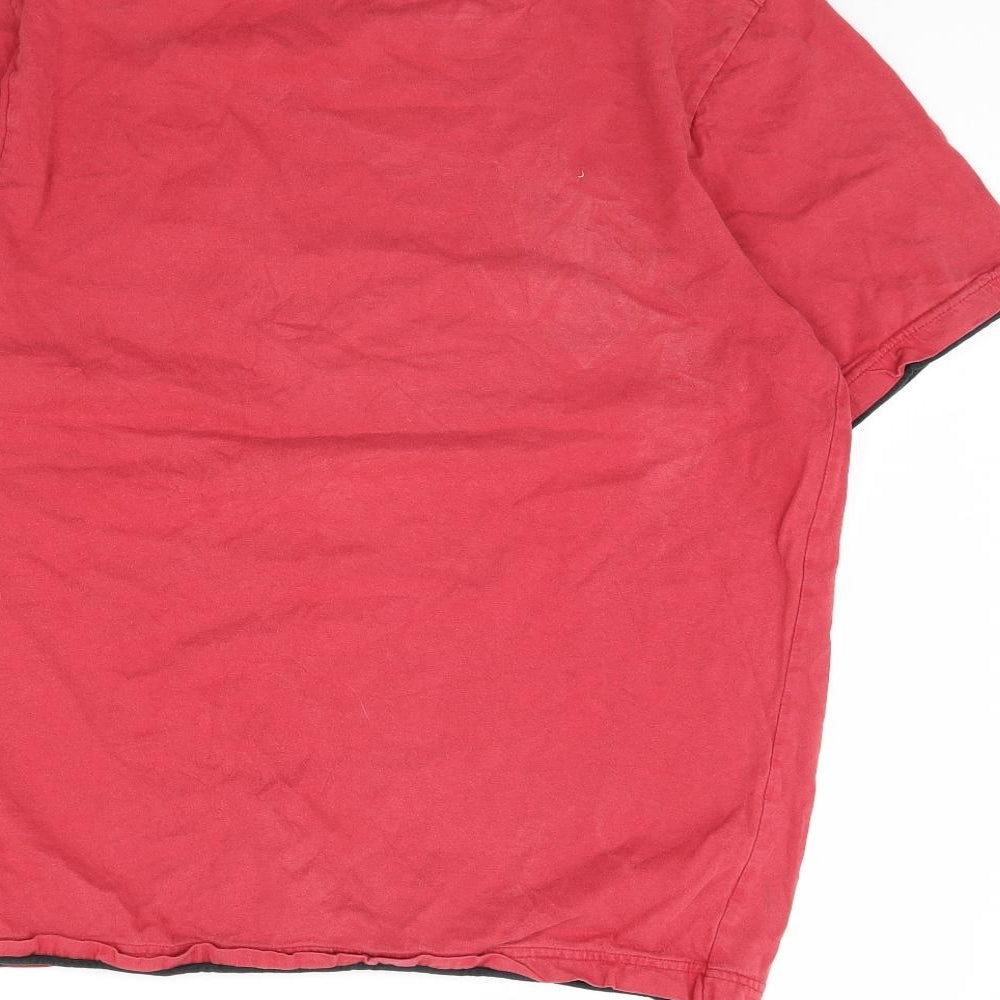 Preworn Mens Red    T-Shirt Size M