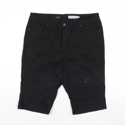 New Look Womens Black   Chino Shorts Size 18