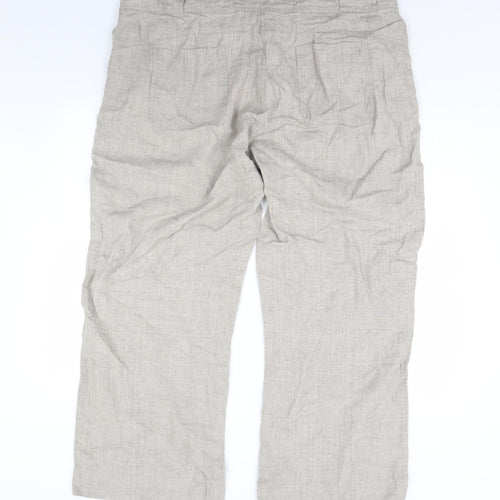 George Womens Beige   Trousers  Size 20 L30 in