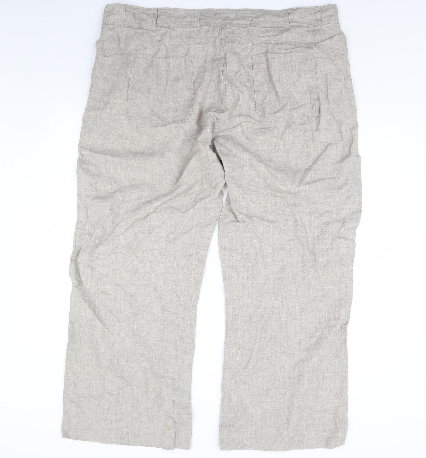 George Womens Beige   Trousers  Size 20 L30 in