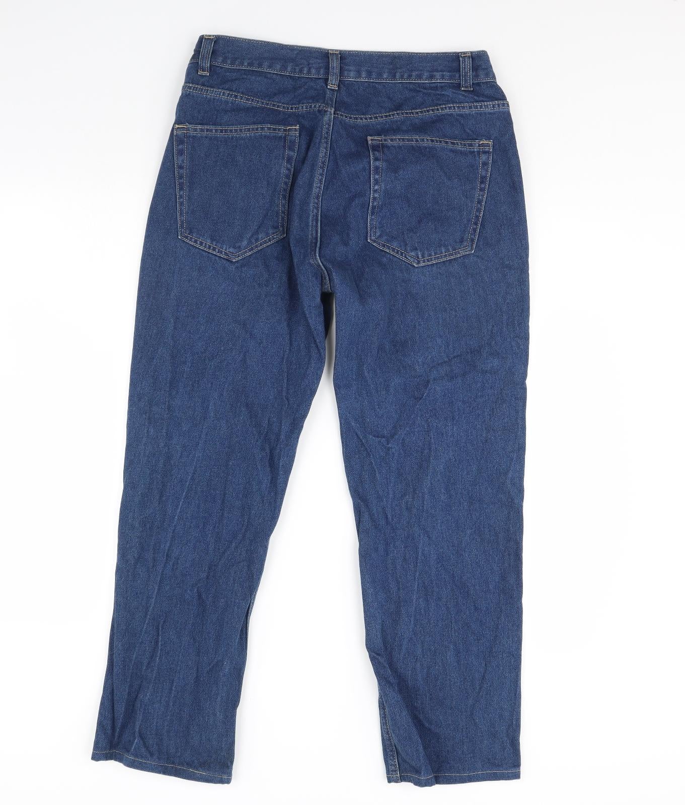 George Womens Blue   Straight Jeans Size 32 in L30 in