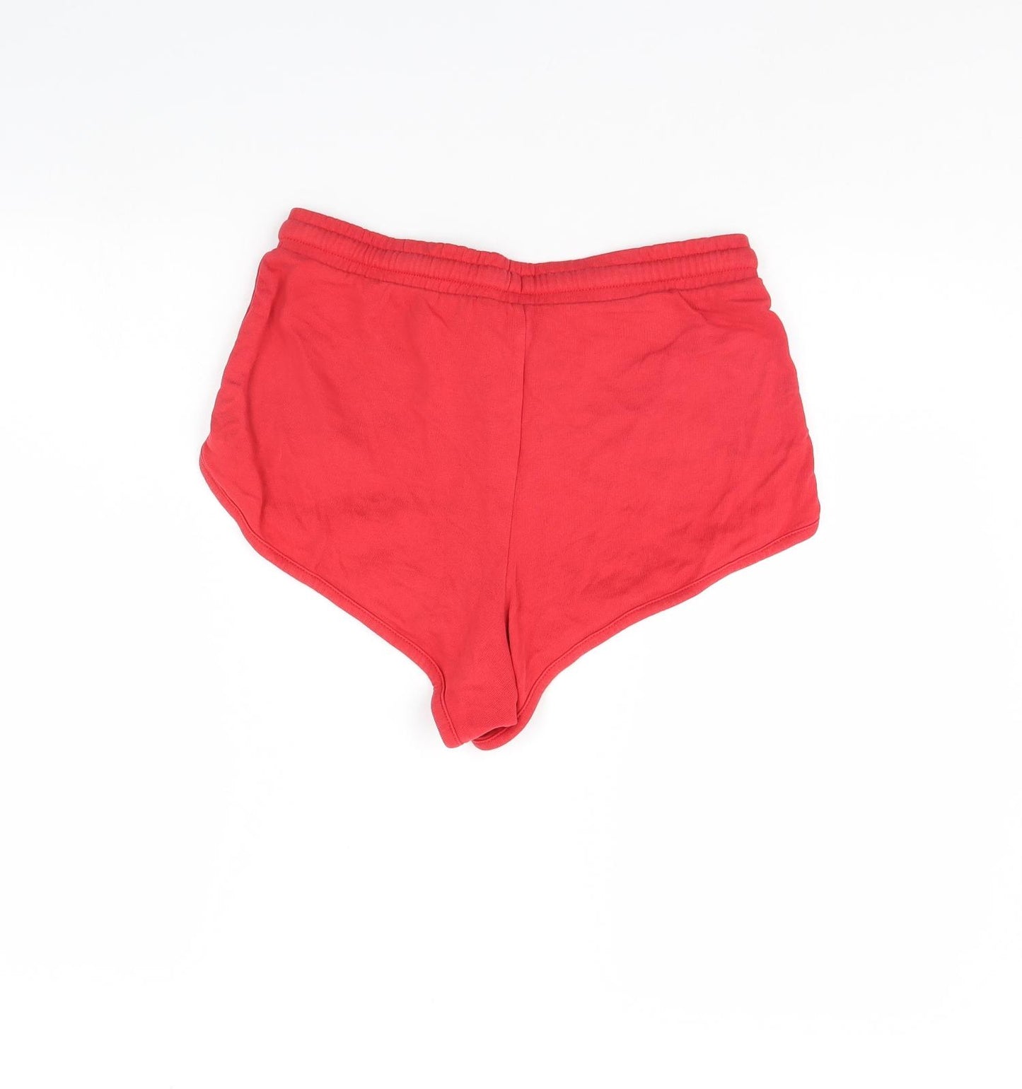 New Look Womens Red   Cut-Off Shorts Size 10