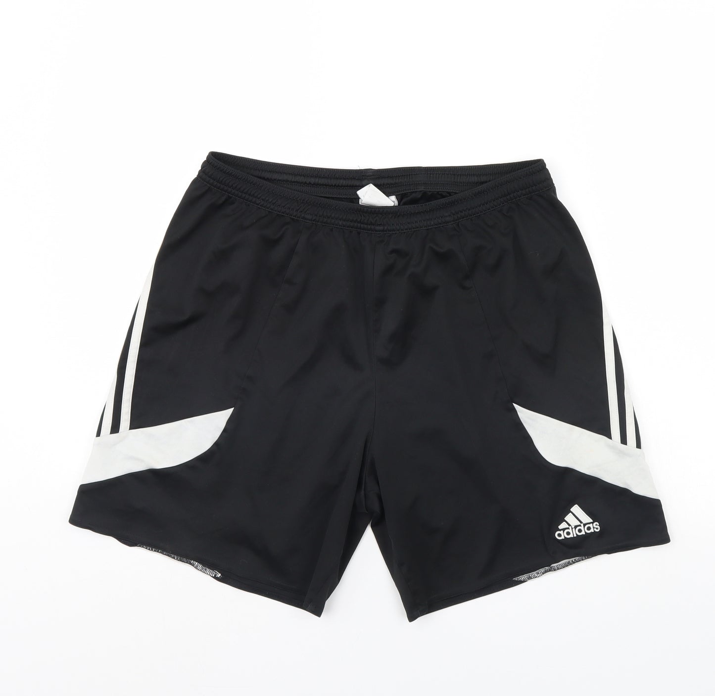 adidas Womens Black   Sweat Shorts Size L