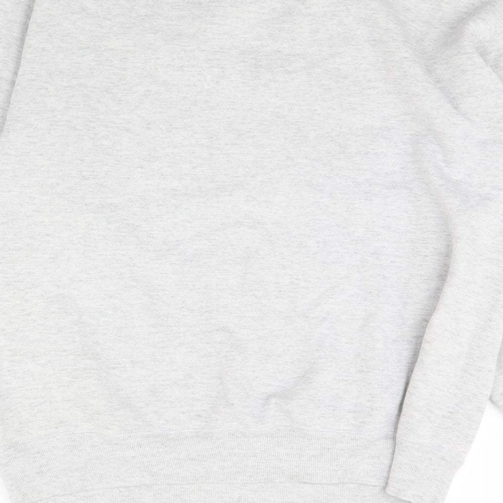 Russell Athletic Mens Grey   Pullover Jumper Size L