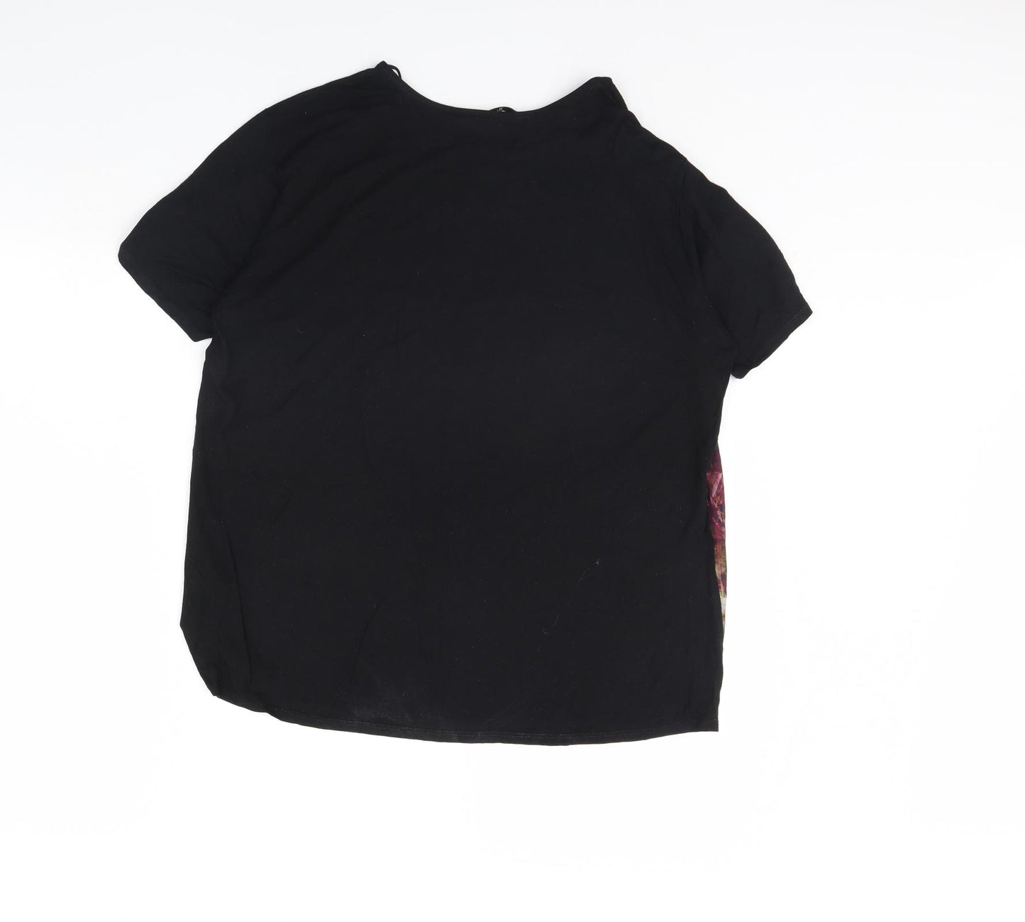 TU Womens Black   Basic T-Shirt Size 12