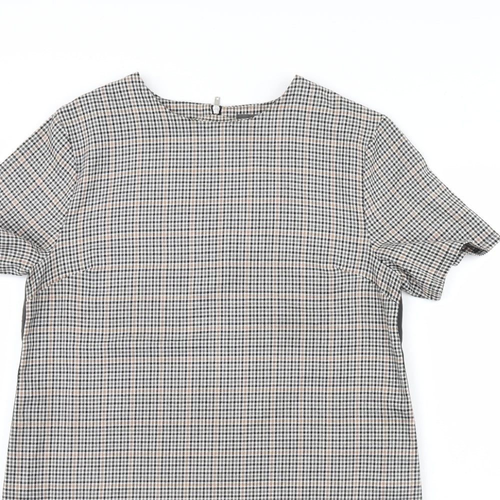 Primark Womens Black Herringbone  Mini  Size 12