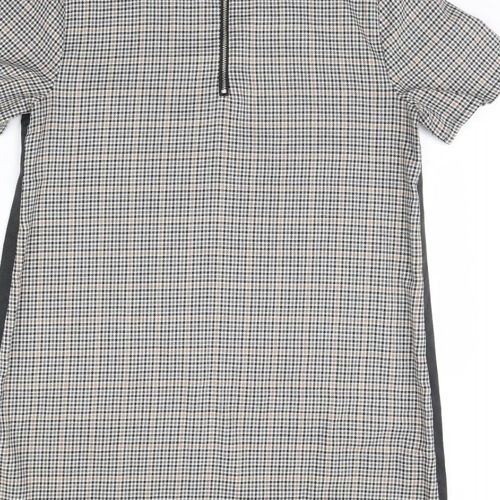 Primark Womens Black Herringbone  Mini  Size 12