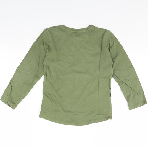 Primark Boys Green   Basic T-Shirt Size 6 Years  - Jurassic Park