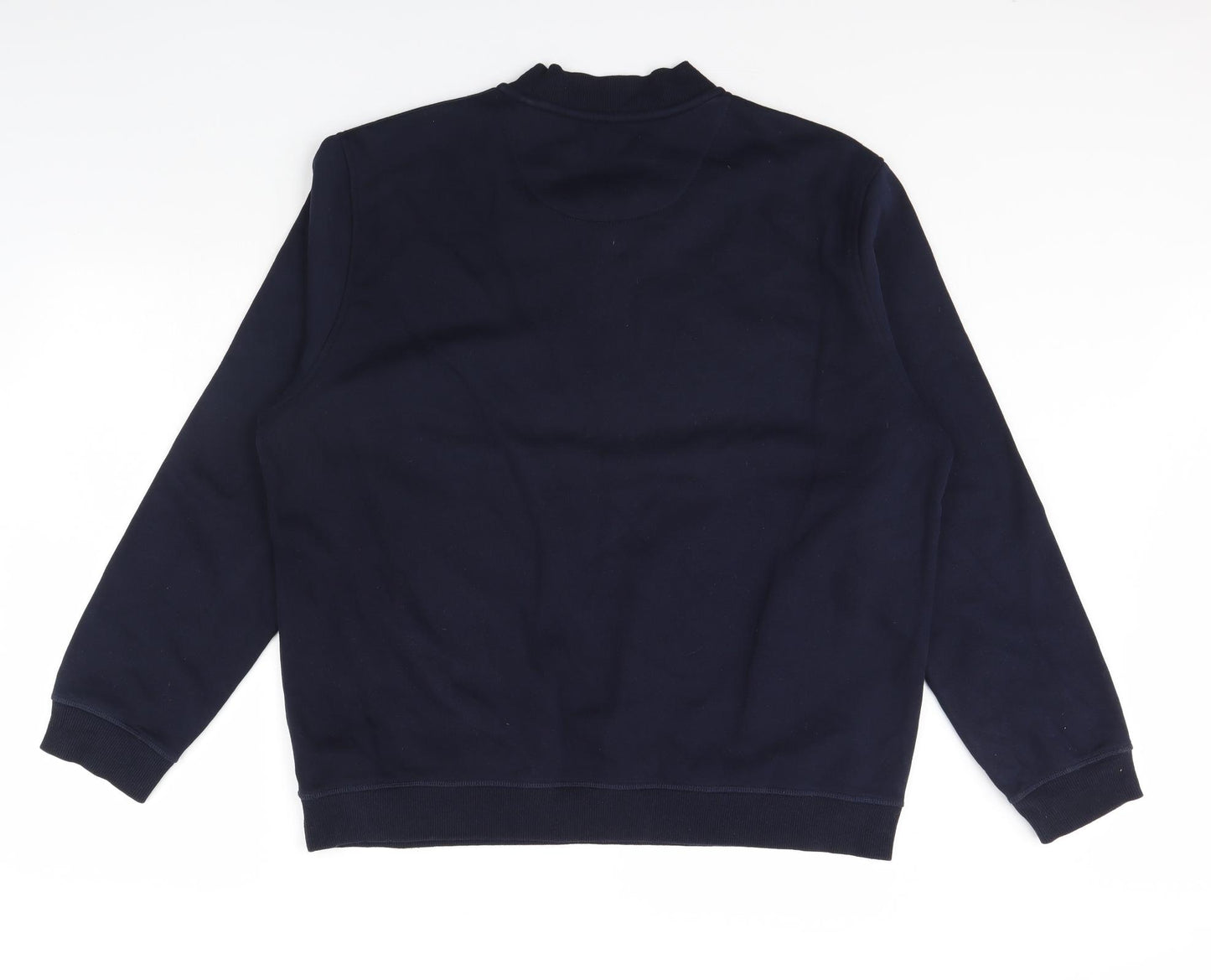 Acw85 Mens Blue   Henley Jumper Size XL