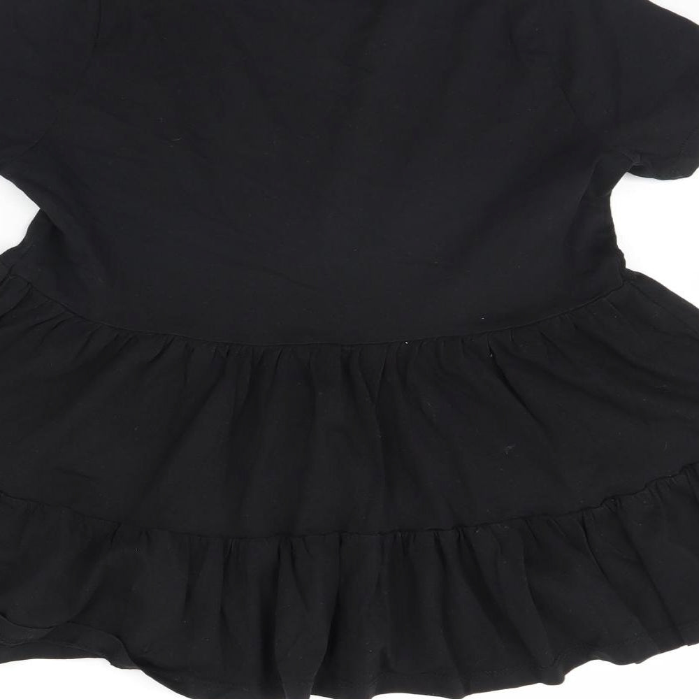 New Look Womens Black   Basic Blouse Size 6