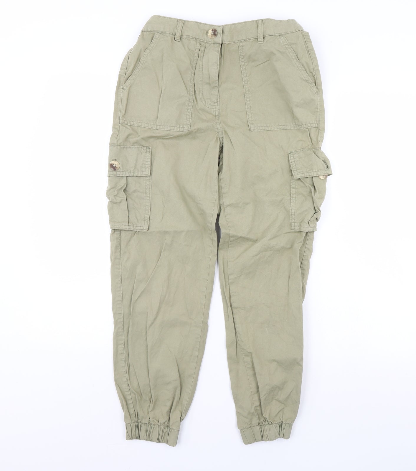 George Womens Green   Chino Trousers Size 8 L29 in