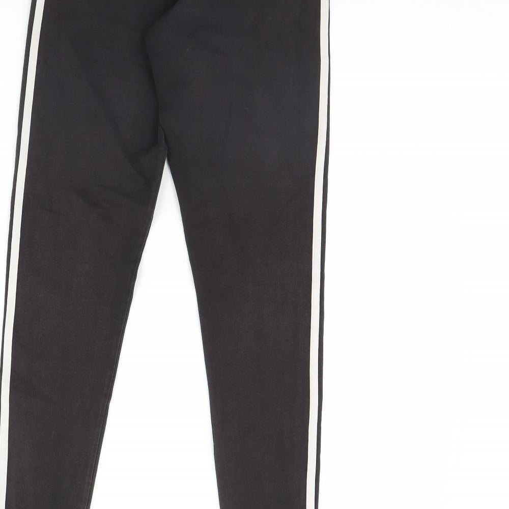 adidas Womens Black   Capri Leggings Size 12 L28 in