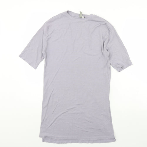 ASOS Womens Purple   T-Shirt Dress  Size 6
