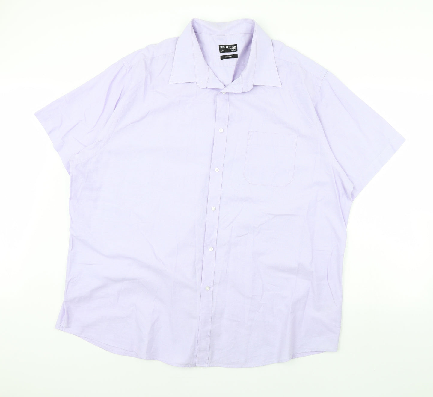 Debenhams Mens Purple    Dress Shirt Size 19
