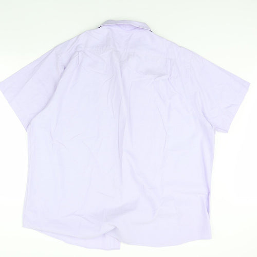 Debenhams Mens Purple    Dress Shirt Size 19